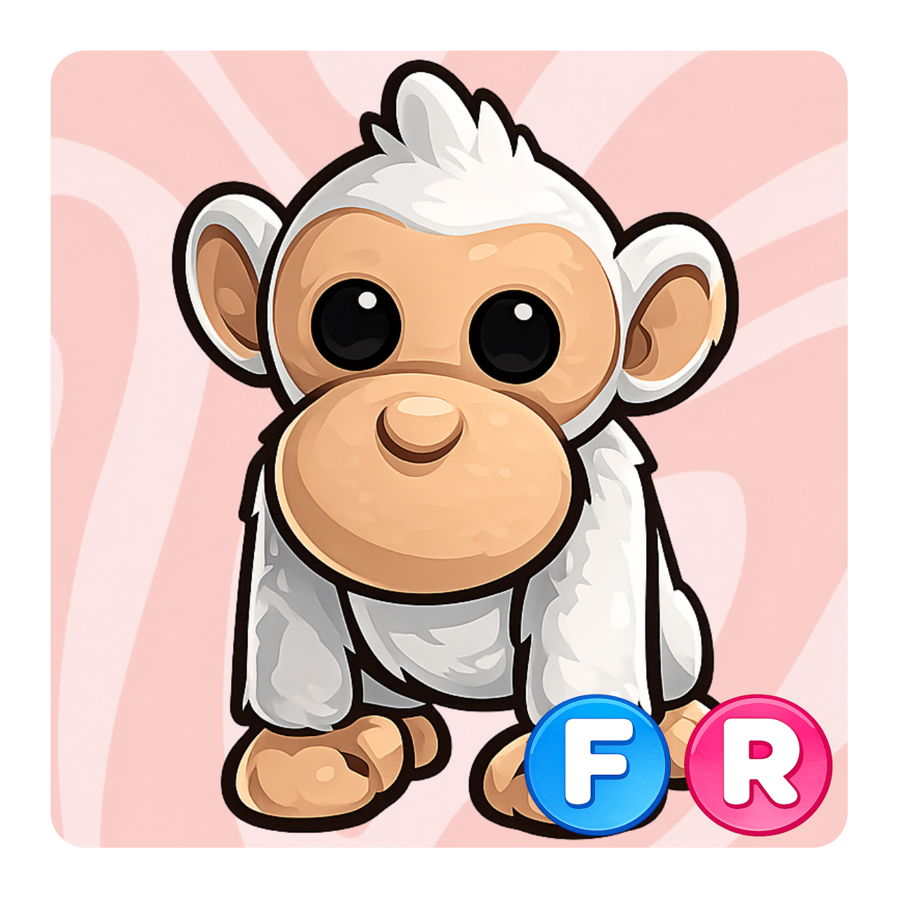 FR Albino Monkey