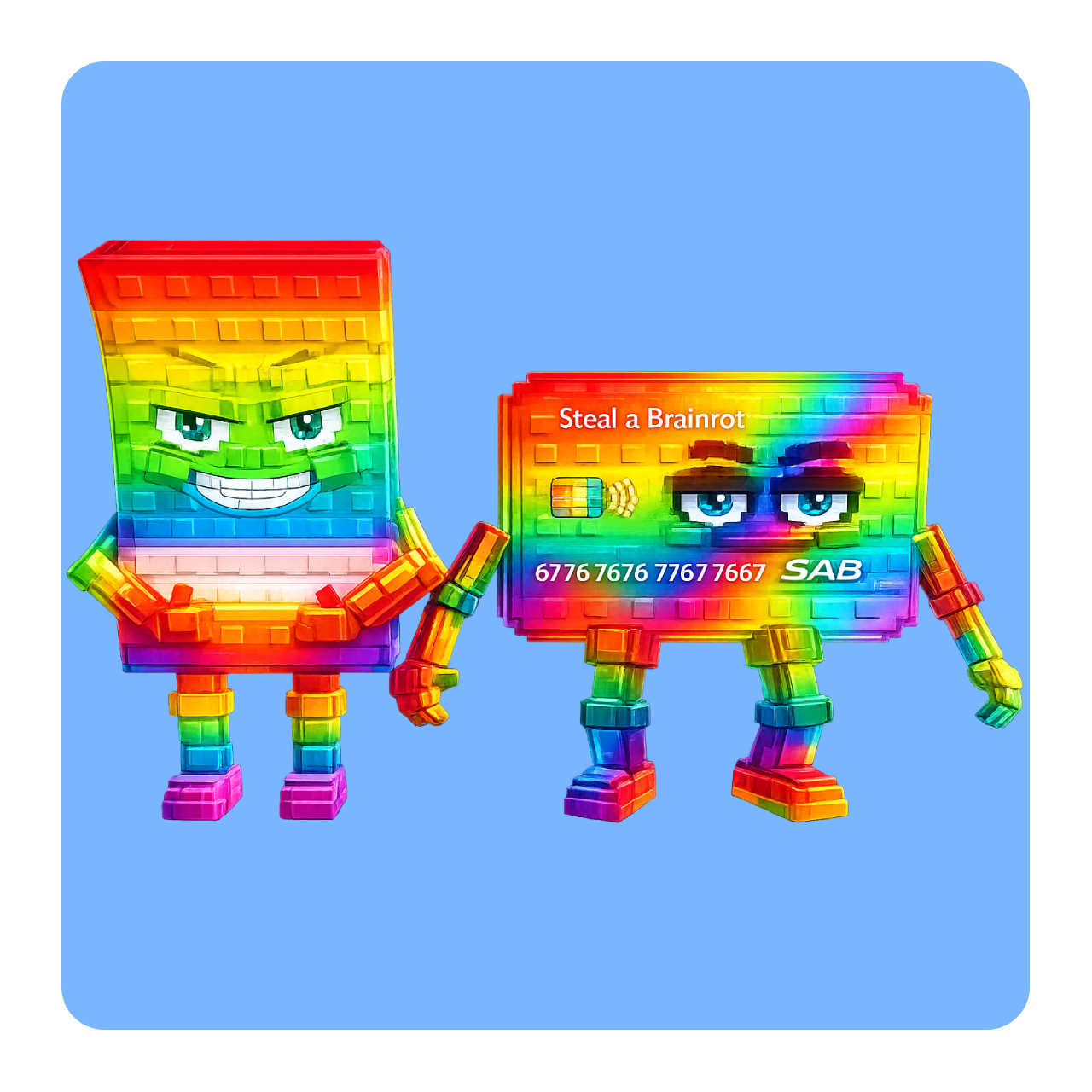 Rainbow Cash or Card