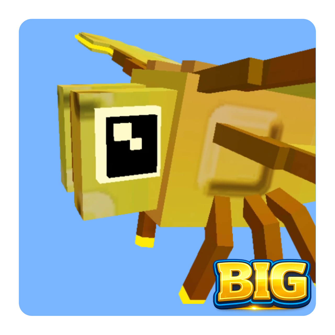 Big Golden Dragonfly