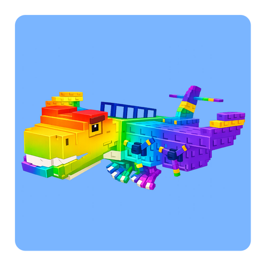 Rainbow Nuclearo Dinossauro