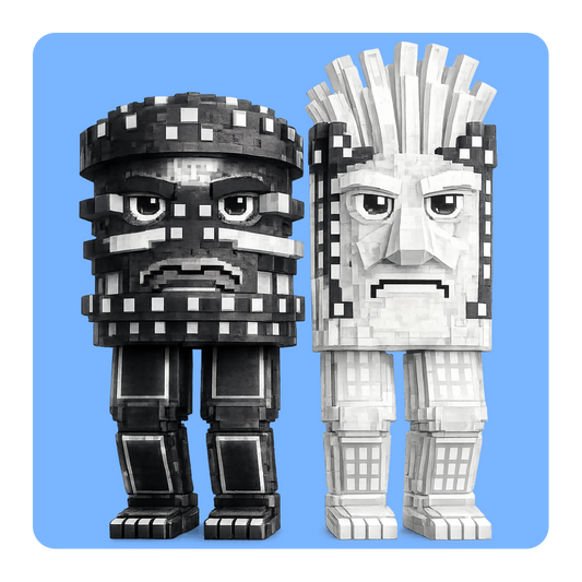 Yin Yang Burguro And Fryuro
