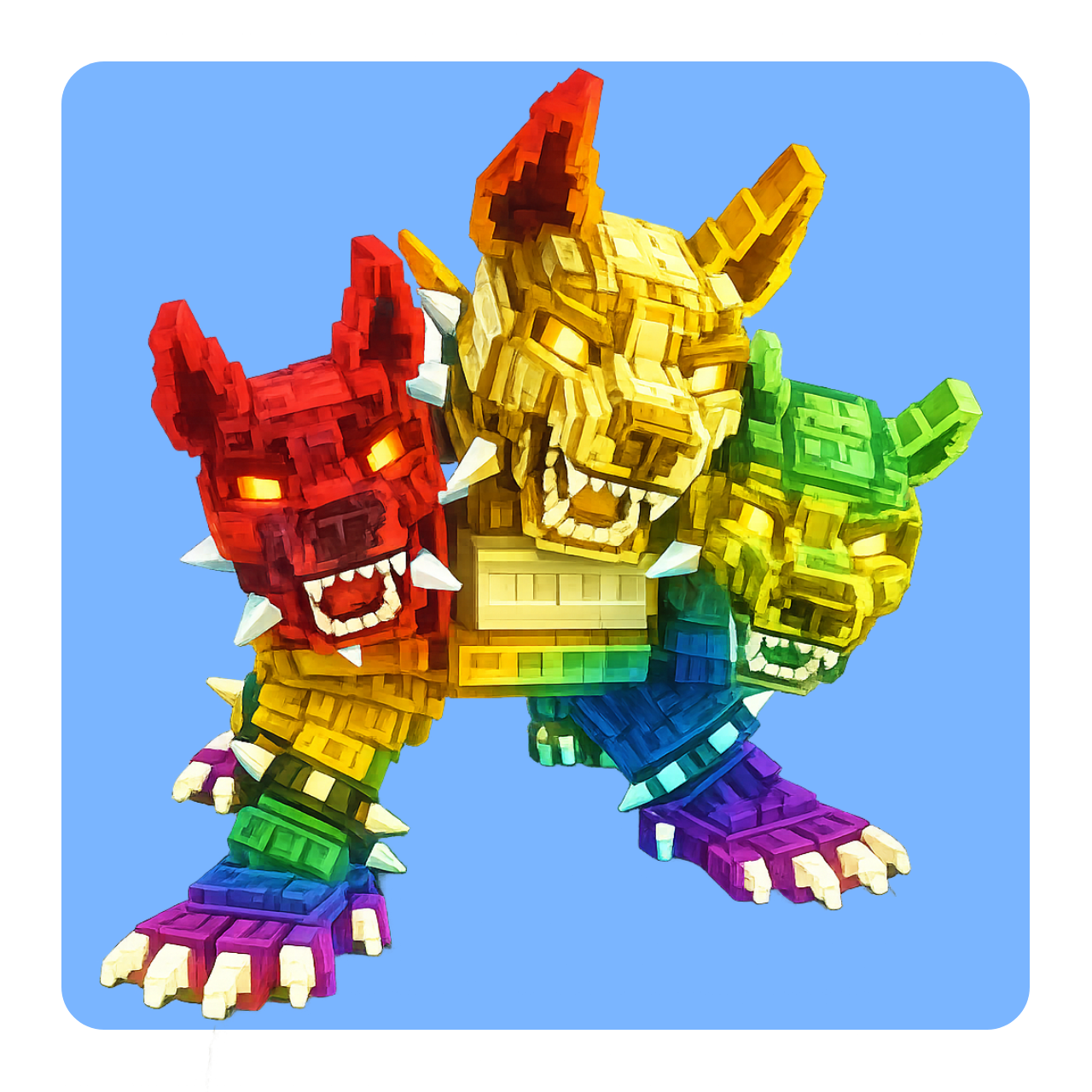Rainbow Cerberus