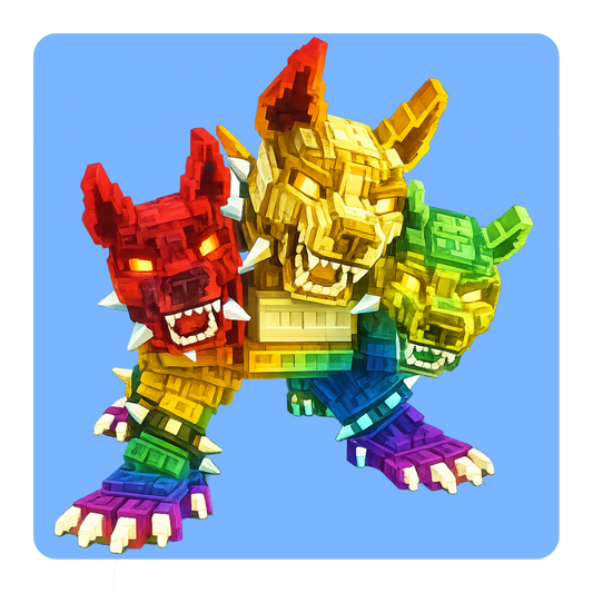 Rainbow Cerberus