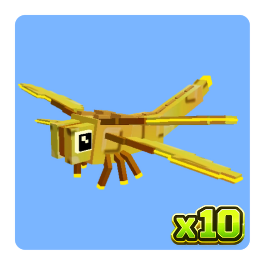 x10 Golden Dragonfly
