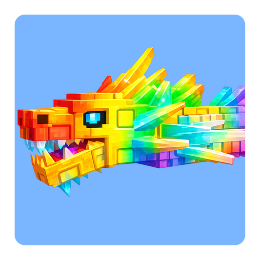 Rainbow Ice Serpent
